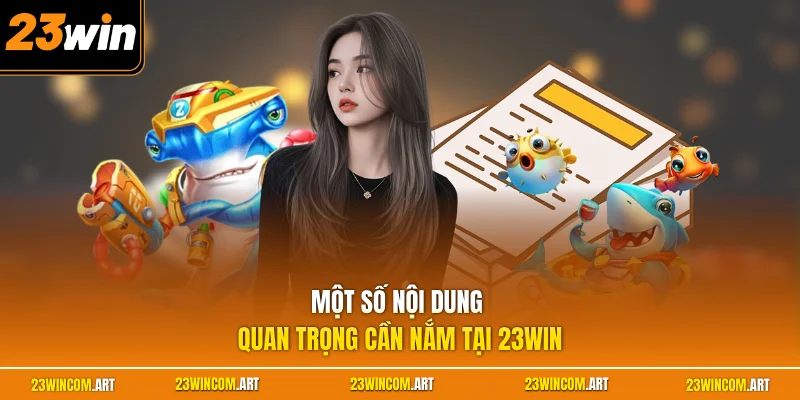 Điều khoản và điều kiện 23WIN 2 Một số nội dung quan trọng cần nắm tại 23WIN
