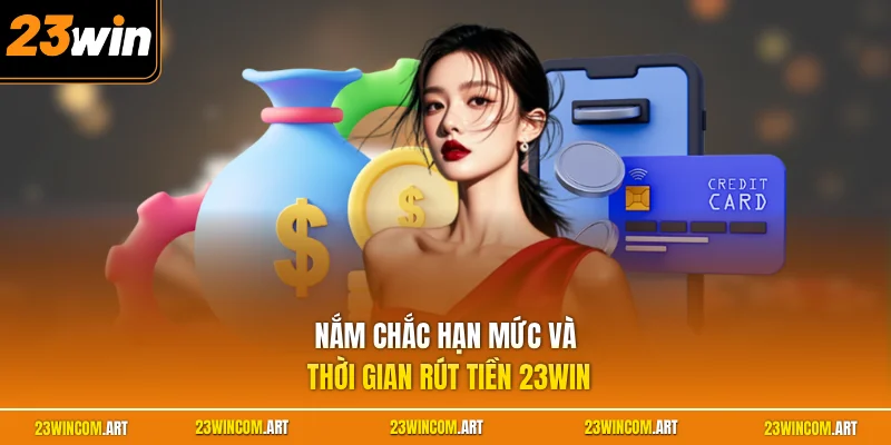 Rút tiền 23WIN 3 Nắm chắc hạn mức và thời gian rút tiền 23WIN